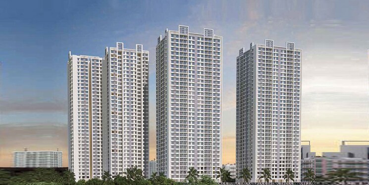 Exterior View, dosti-planet-north 3 Bedroom 786 Sq.Ft. Apartment In Shilphata Thane 6420426