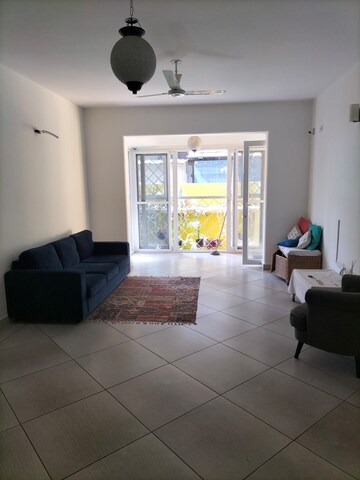 Living Room in 3 BHK Apartment at Richmond Town – for Rent