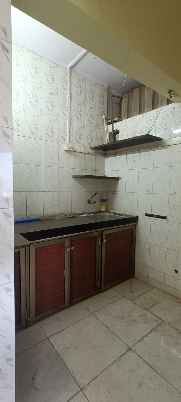 Kitchen, flight-view-chs 1 Bedroom 400 Sq.Ft. Apartment In Santacruz East Mumbai 6427960