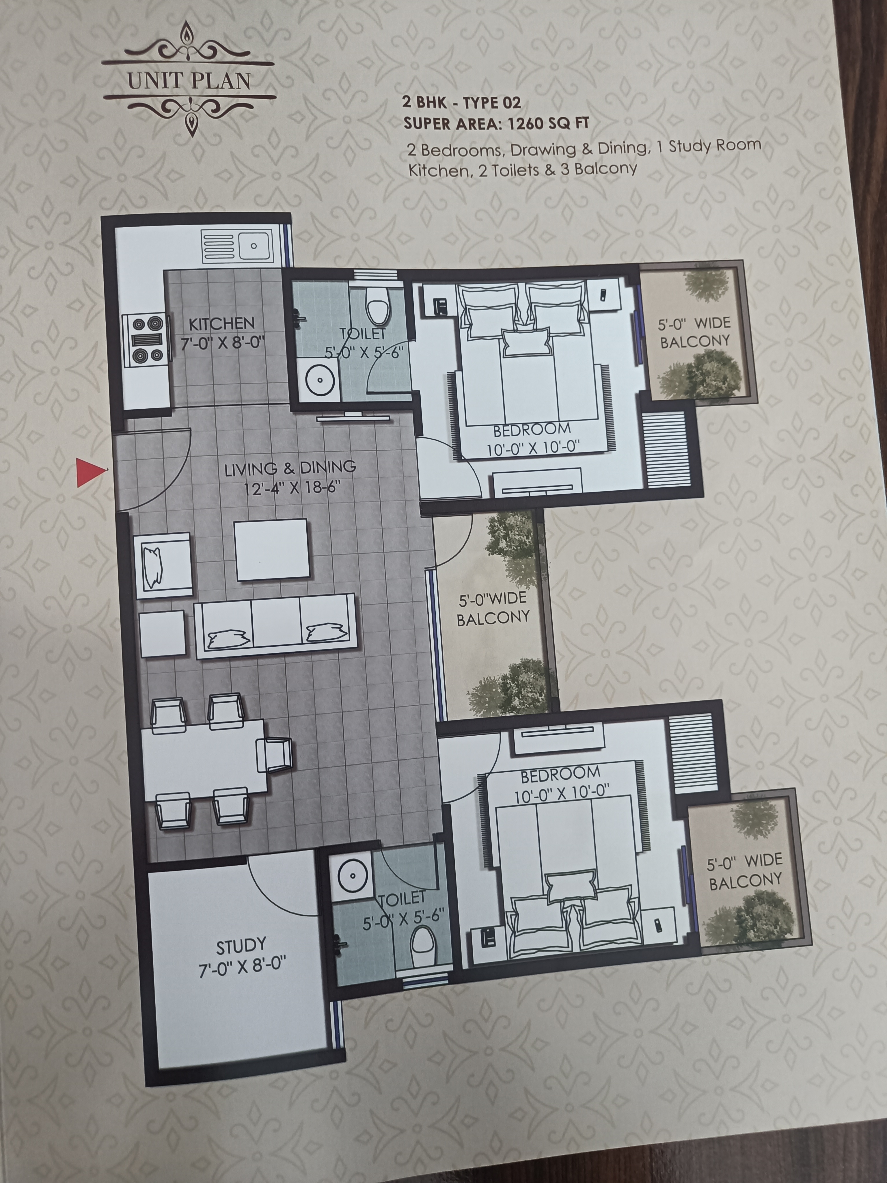 Resale 3 Bedroom 1960 Sq.Ft. Apartment in Saguna More Patna 6429238