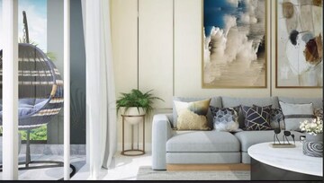 Living Room in 1 BHK Apartment at Godrej Urban Park, Chandivali – for Sale