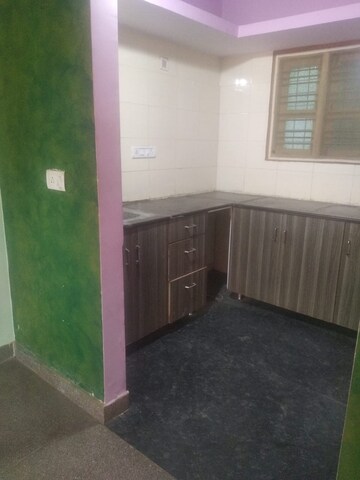Kitchen in 2 BHK Builder Floor at Reliable Lake Dew Residency, Haralur Road – for Rent