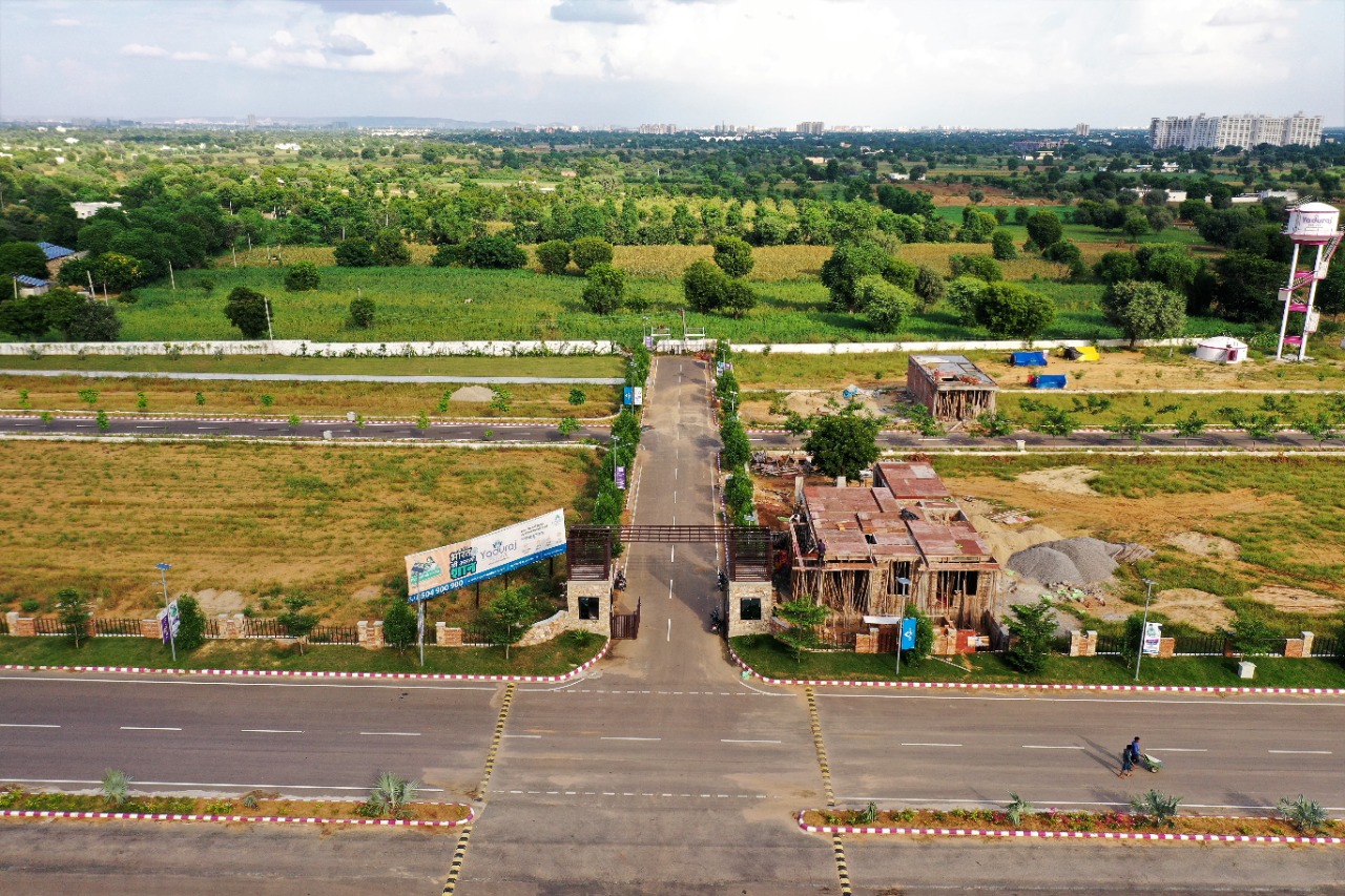 रेजिडेंशियल प्लॉट वर्ग यार्ड फॉर रीसेल इन जयपुर-अजमेर एक्सप्रेस हाइवे जयपुर  6451042