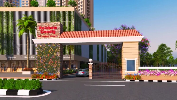Exterior View, anantham-rainbow-county-the-defence-enclave 3 Bedroom 1256 Sq.Ft. Apartment In Rasayani Navi Mumbai 6454766