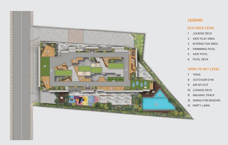 Master Plan, arkade-prime 2 Bedroom 605 Sq.Ft. Apartment In Marol Mumbai 6466826