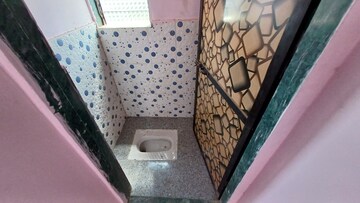 Bathroom in 1 BHK Builder Floor at Sai Plaza Apartment Virar East, Virar East – for Rent