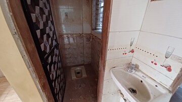 Bathroom in 1 BHK Builder Floor at Janaki Apartment Virar East, Virar East – for Rent