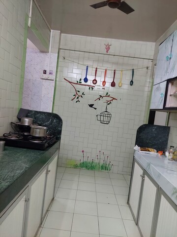 Kitchen in 1 BHK Apartment at Hill View CHS Vikhroli, Vikhroli West – for Rent