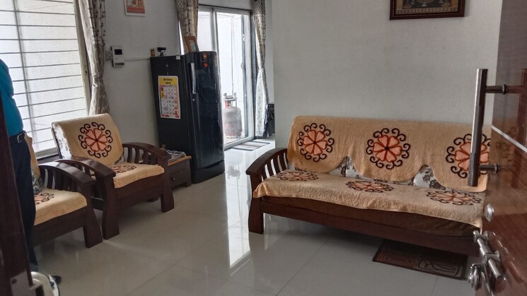 Living Room, shubham-residency-warje 2 Bedroom 1036 Sq.Ft. Apartment In Warje Pune 6475648