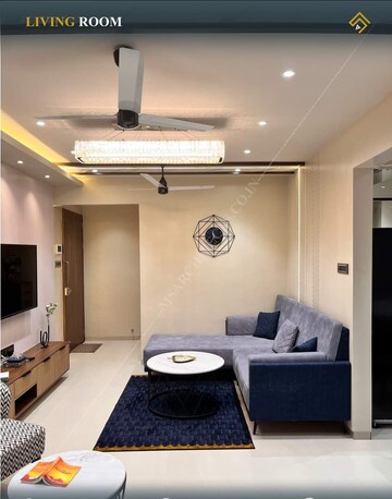 Living Room in 2.5 BHK Apartment at Sector 7 Pushpak Nagar – for Sale