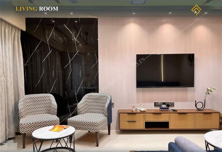 Living Room, sector 5 pushpak nagar 3.5 Bedroom 1750 Sq.Ft. Apartment In Sector 5 Pushpak Nagar Navi Mumbai 6476223