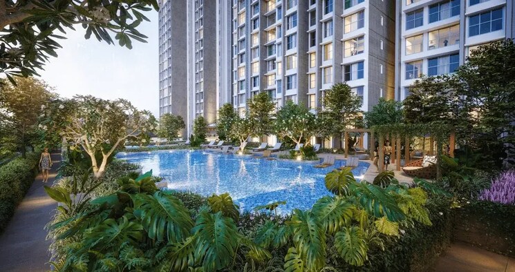 Swimming Pool, kalpataru-elitus 4 Bedroom 2044 Sq.Ft. Apartment In Mulund West Mumbai 6477000