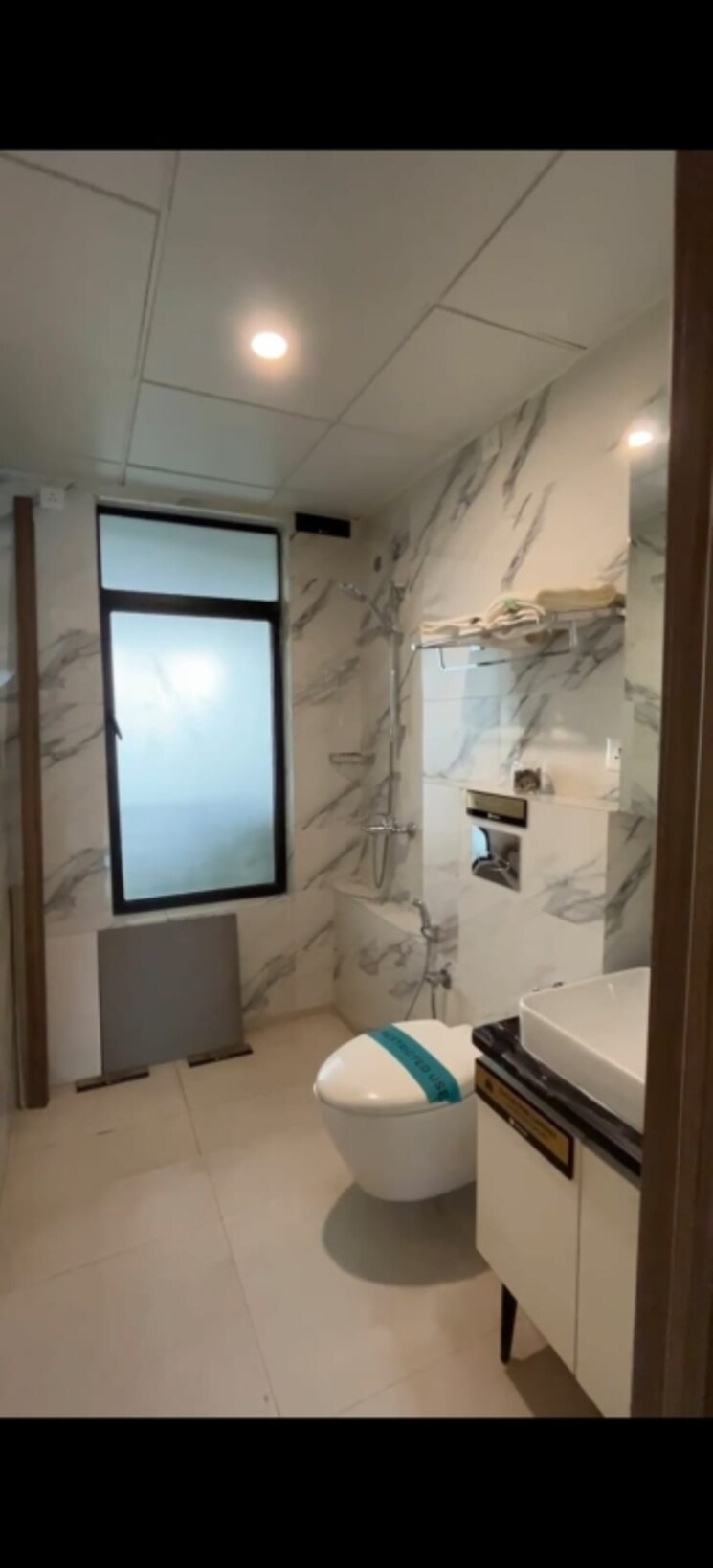 Bathroom, risland-the-icon-phase-1 3 Bedroom 1107 Sq.Ft. Apartment In Dhokali Thane 6479283