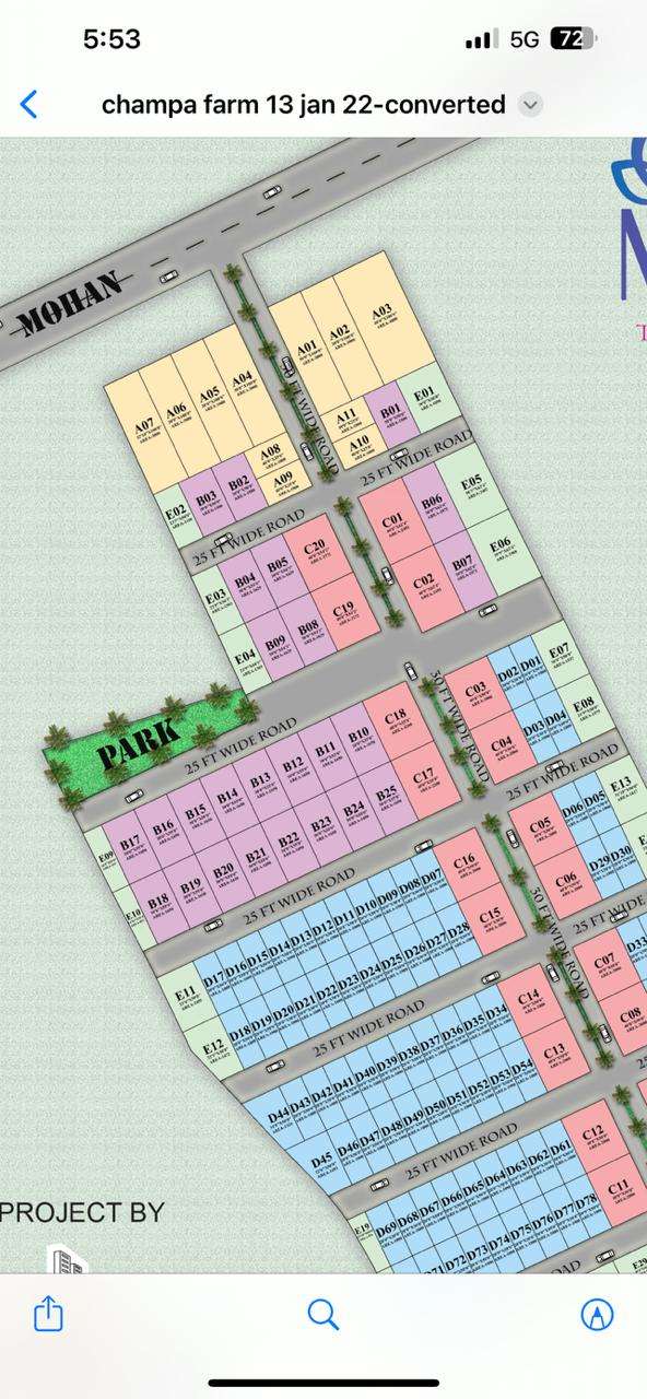 3500 Sq.Ft. Plot in Mohan Road Lucknow