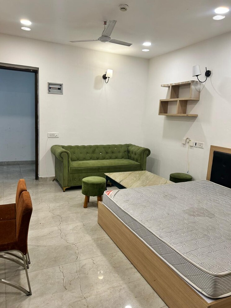 Living Room, nimbus-the-golden-palm 1 Bedroom 506 Sq.Ft. Apartment In Sector 168 Noida 6480738