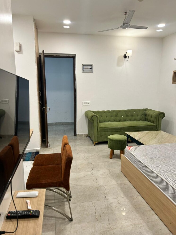 Living Room, nimbus-the-golden-palm 1 Bedroom 506 Sq.Ft. Apartment In Sector 168 Noida 6480738