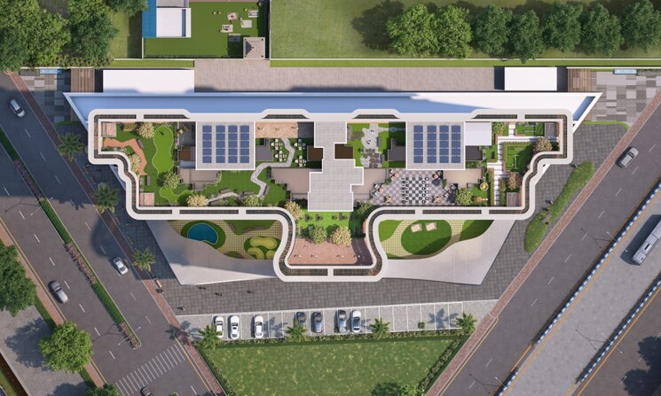 Balcony, jhamtani-ace-atmosphere 4 Bedroom 1337 Sq.Ft. Apartment In Ravet Pune 6481842