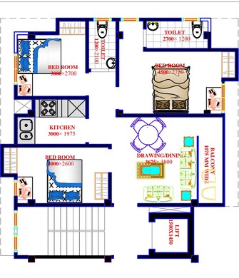 3 BHK Builder Floor For Resale in Vip Road Guwahati  6482143