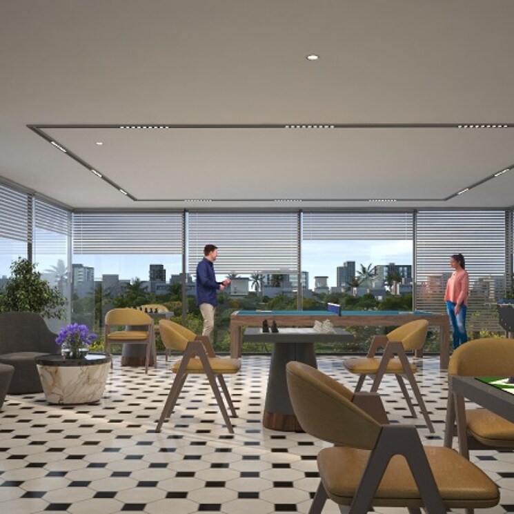 Living Room, pharande-puneville 4 Bedroom 2900 Sq.Ft. Apartment In Tathawade Pune 6483688