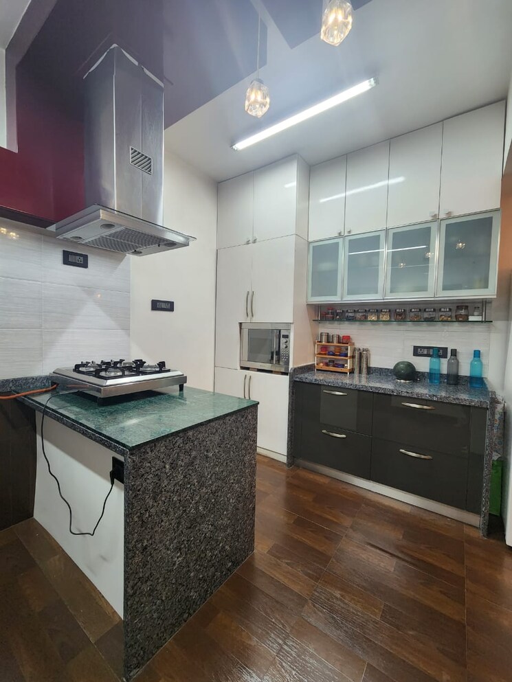 Kitchen, saniya-heritage 3 Bedroom 1700 Sq.Ft. Apartment In Bibwewadi Pune 6485012