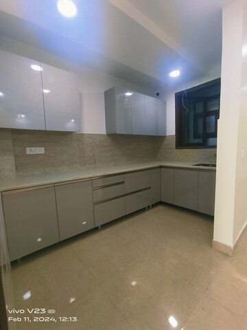 Kitchen in 3 BHK Builder Floor at Chattarpur – for Sale