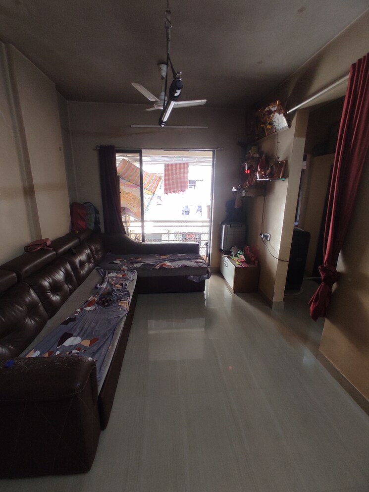 Living Room, om-ganesh-chs-bhayander-east 1 Bedroom 600 Sq.Ft. Apartment In Bhayandar East Thane 6486309