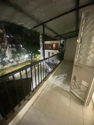 Balcony in 1 BHK Apartment at Radiant Paradise, Wanowrie – for Rent