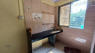 Kitchen in 1 RK Builder Floor at Adinath Apartment Virar East, Virar East – for Rent