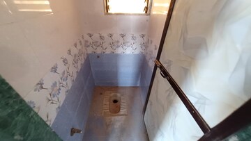 Bathroom in 1 BHK Builder Floor at Rose Nagar CHS, Naigaon West – for Sale