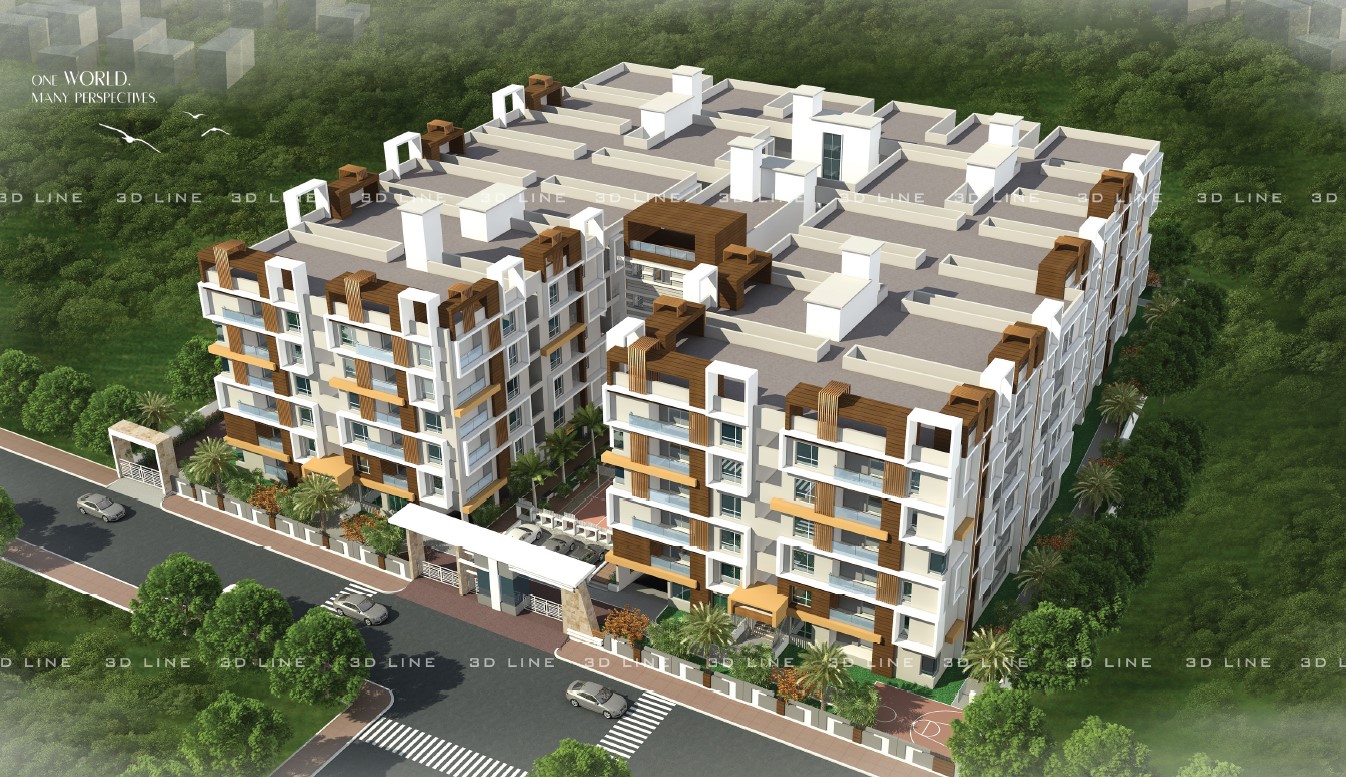 Resale 3 Bedroom 1706 Sq.Ft. Apartment in Guntur Highway Mangalagiri