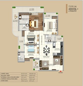 4 BHK Apartment For Resale in Nh 24 Ghaziabad  6499292