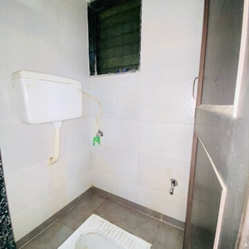 Bathroom in 1 BHK Apartment at Kulswamini Sai Balram Complex, Dombivli West – for Rent