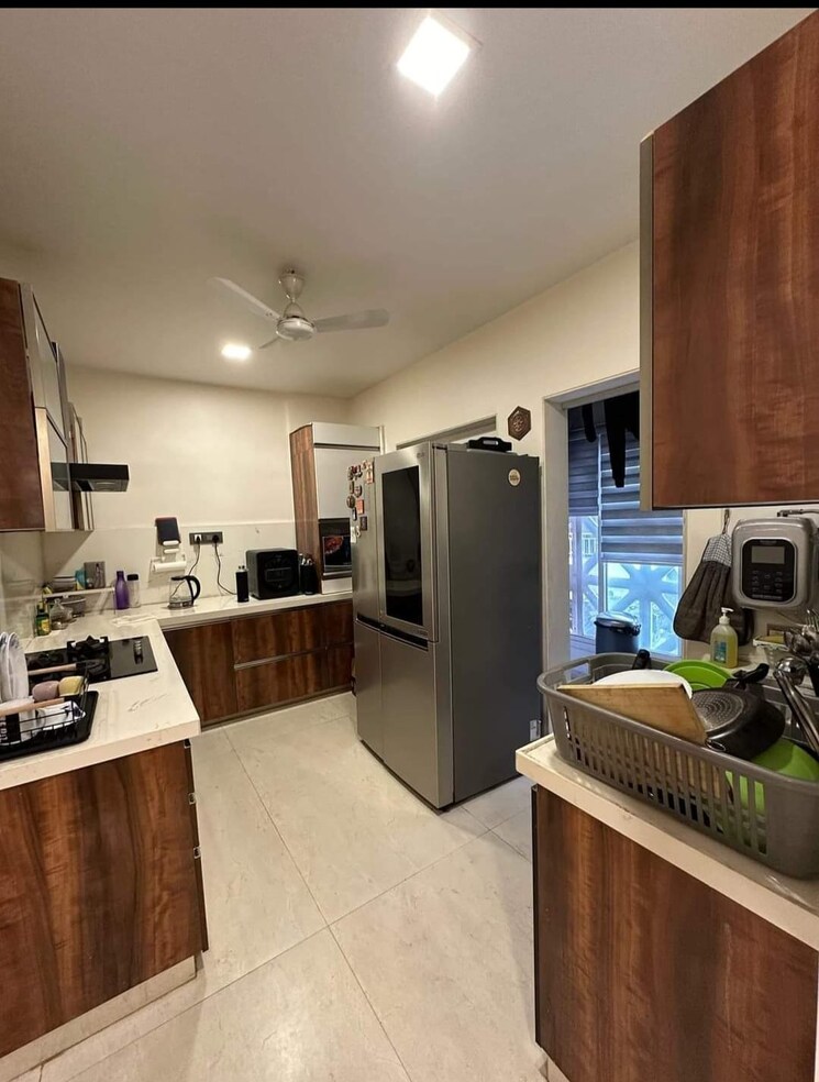 Kitchen, clover-highlands 3.5 Bedroom 1775 Sq.Ft. Apartment In Kondhwa Pune 6506046