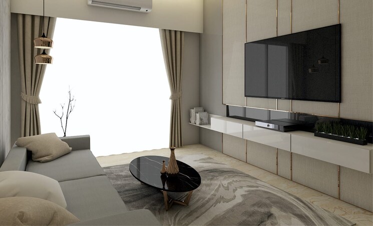 Living Room, safal-sai 1 Bedroom 350 Sq.Ft. Apartment In Chembur Mumbai 6506189
