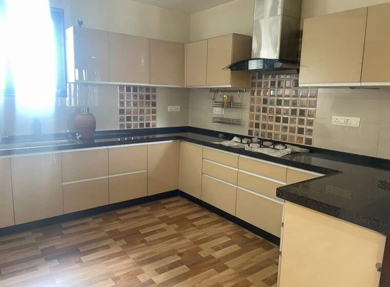 Kitchen, marvel-arco 3 Bedroom 1950 Sq.Ft. Apartment In Hadapsar Pune 6507002