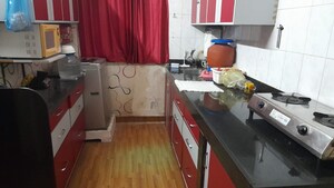 Kitchen in 2 BHK Apartment at Raheja Gardens, Wanwadi – for Rent