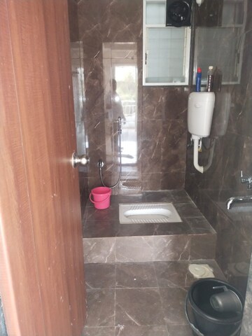 Bathroom in 2 BHK Apartment at Shree Swami Samarth Serenity, Ravet – for Rent