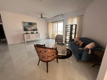 Living Room in 5 BHK Apartment at Transcon Triumph Tower, Andheri West – for Sale