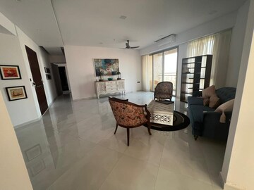 Living Room in 5 BHK Apartment at Transcon Triumph Tower, Andheri West – for Sale