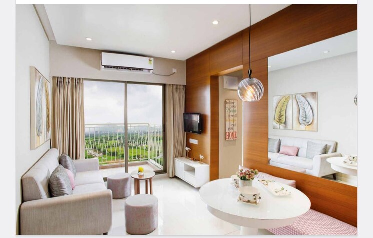 Living Room, marathon-nextown 2 Bedroom 449 Sq.Ft. Apartment In Dombivli East Thane 6508430