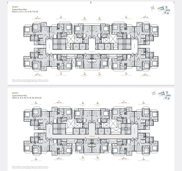 Master Plan, marathon-nextown 1 Bedroom 344 Sq.Ft. Apartment In Dombivli East Thane 6508452