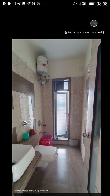 Bathroom in 2 BHK Apartment at DB Orchid Ozone, Dahisar East – for Sale