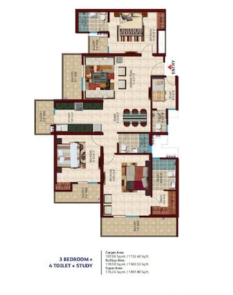 3.5 BHK Apartment For Resale in Nirala Estate Noida Ext Tech Zone 4 Greater Noida  6509849