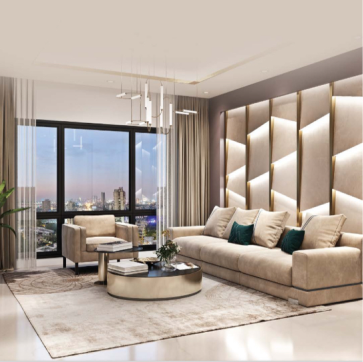 Living Room, raunak-centrum 4 Bedroom 1201 Sq.Ft. Apartment In Sion Mumbai 6511810