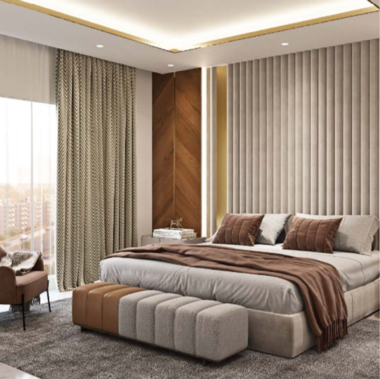 Bedroom, raunak-centrum 4 Bedroom 1201 Sq.Ft. Apartment In Sion Mumbai 6511810