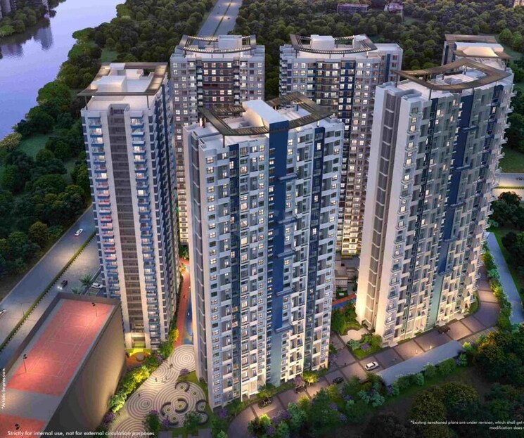 Exterior View, gera-world-of-joy 4 Bedroom 1673 Sq.Ft. Apartment In Kharadi Pune 6512189