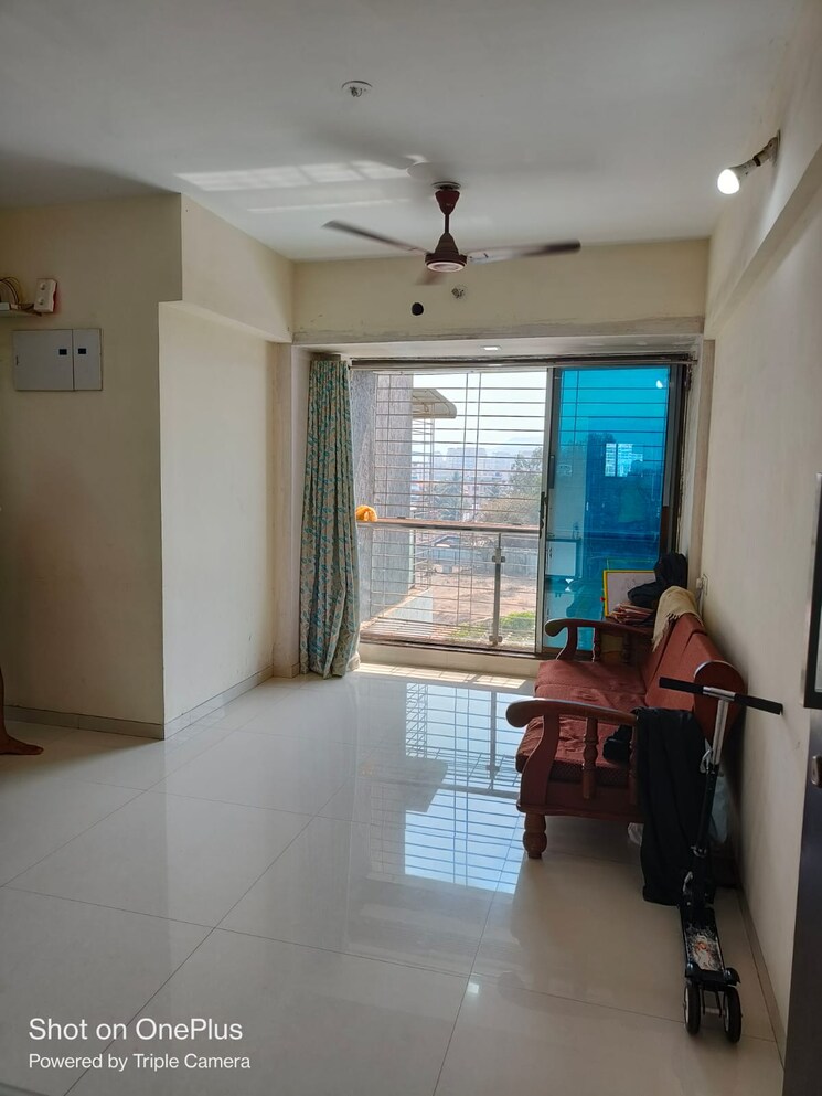 Living Room, qualcon-and-space-india-alliance 2 Bedroom 659 Sq.Ft. Apartment In Khanda Colony Navi Mumbai 6515834