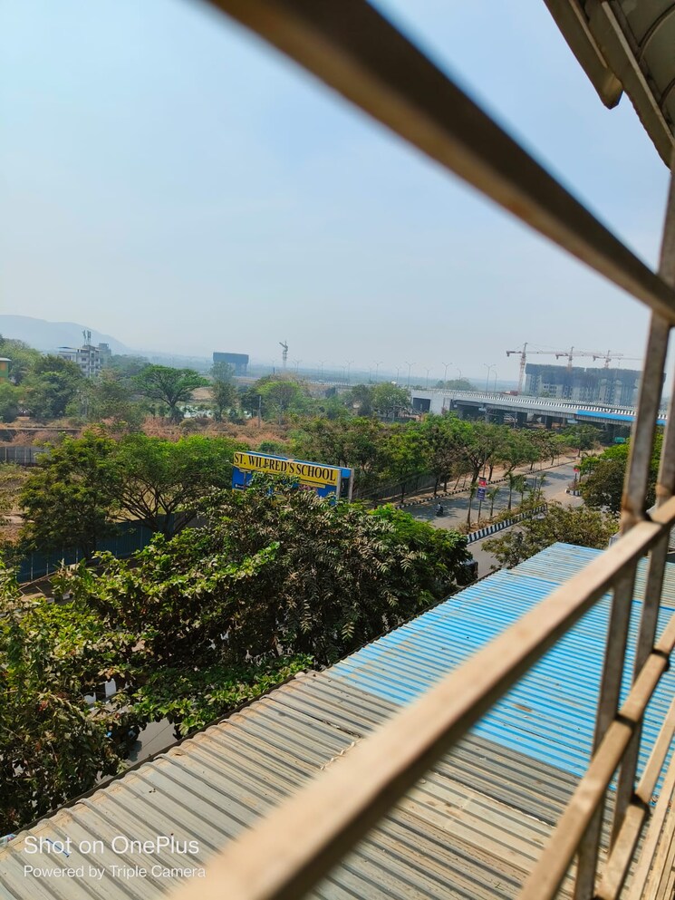 Balcony, qualcon-and-space-india-alliance 2 Bedroom 659 Sq.Ft. Apartment In Khanda Colony Navi Mumbai 6515834