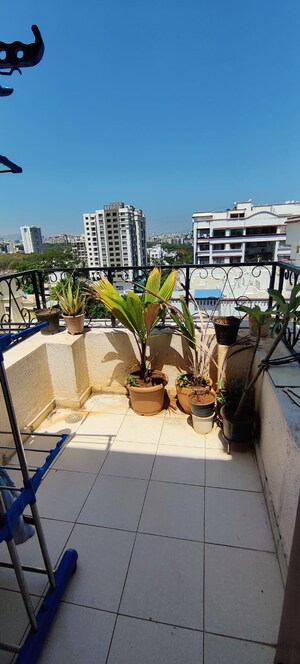 Balcony in 3 BHK Apartment at Siddhivinayak Sunshree Kangan, Mohammadwadi – for Sale