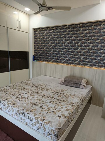 Bedroom in 3 BHK Apartment at Akshar Green World, Dighe – for Rent